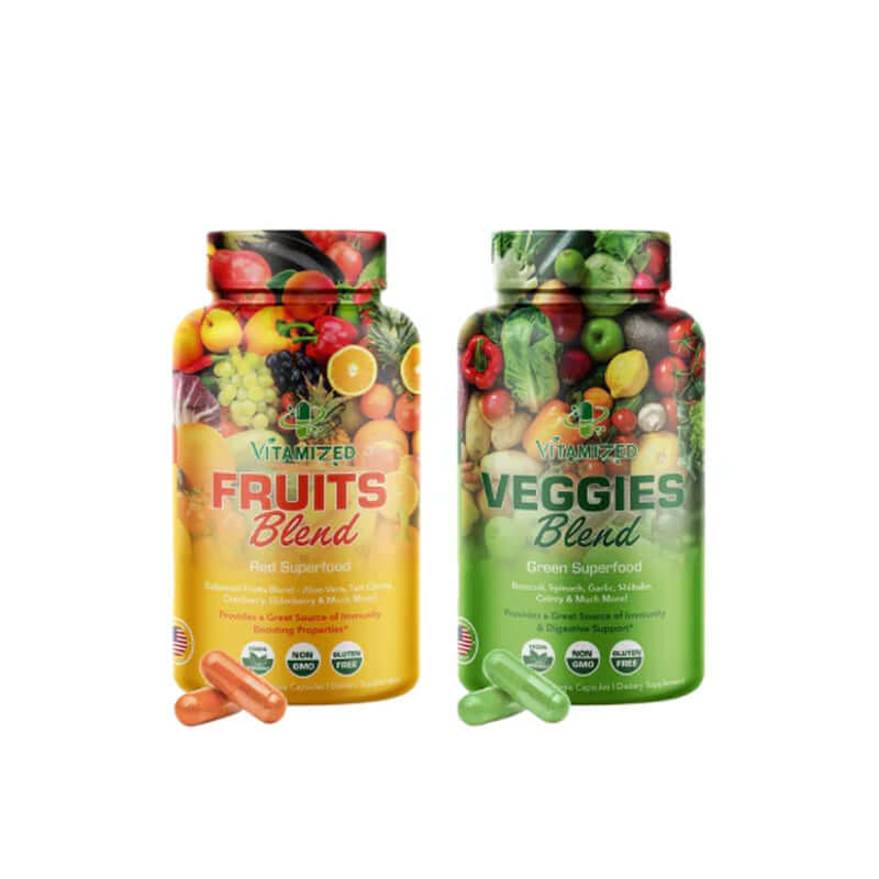 Superfood Fruit & Vegetable Capsules for Optimal Health - view 6
