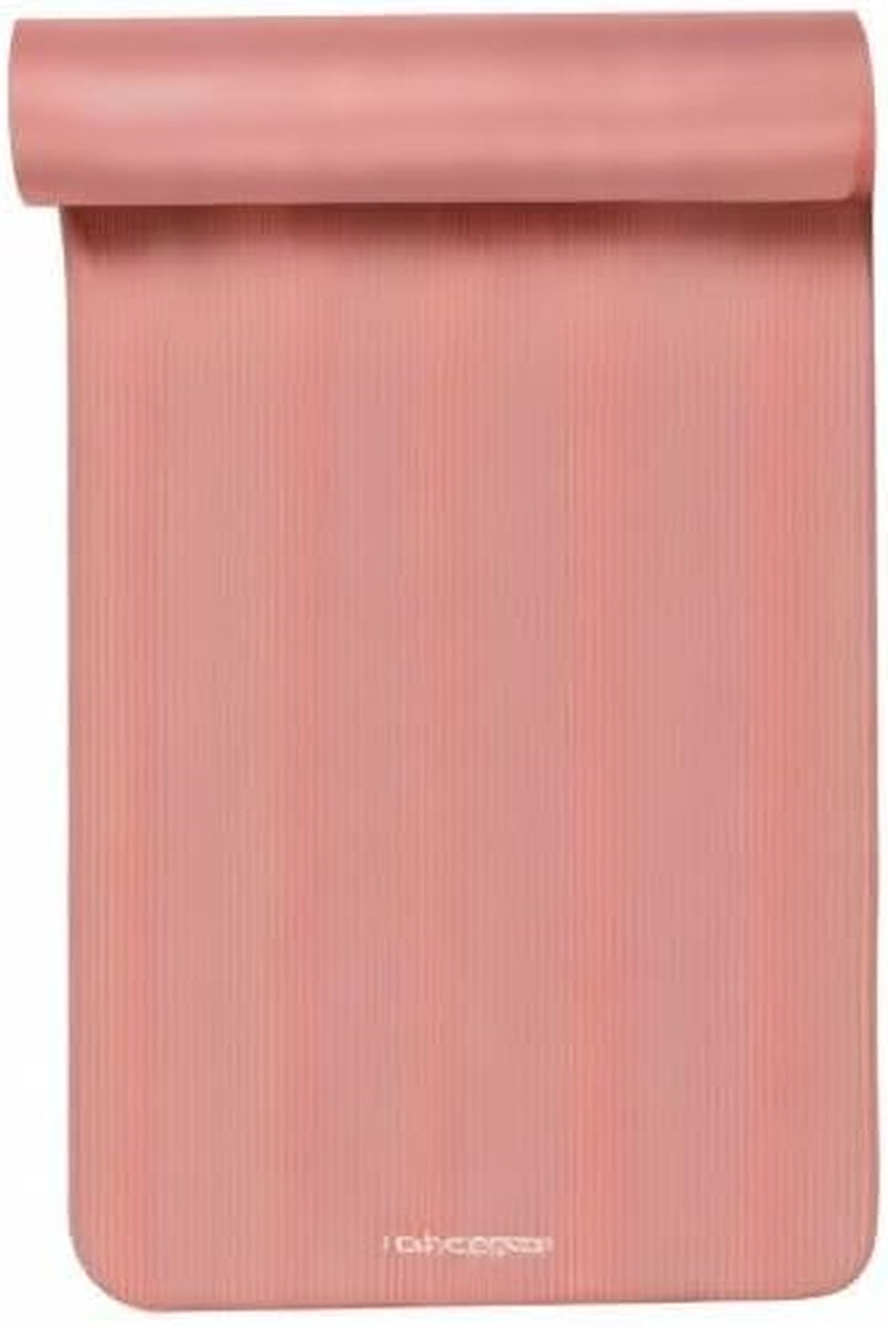 My Store 2 Solana yoga mat with nylon strap, 72x24 inches, thick 1/2 inch non-slip surface for Pilates and fitness exercises.
