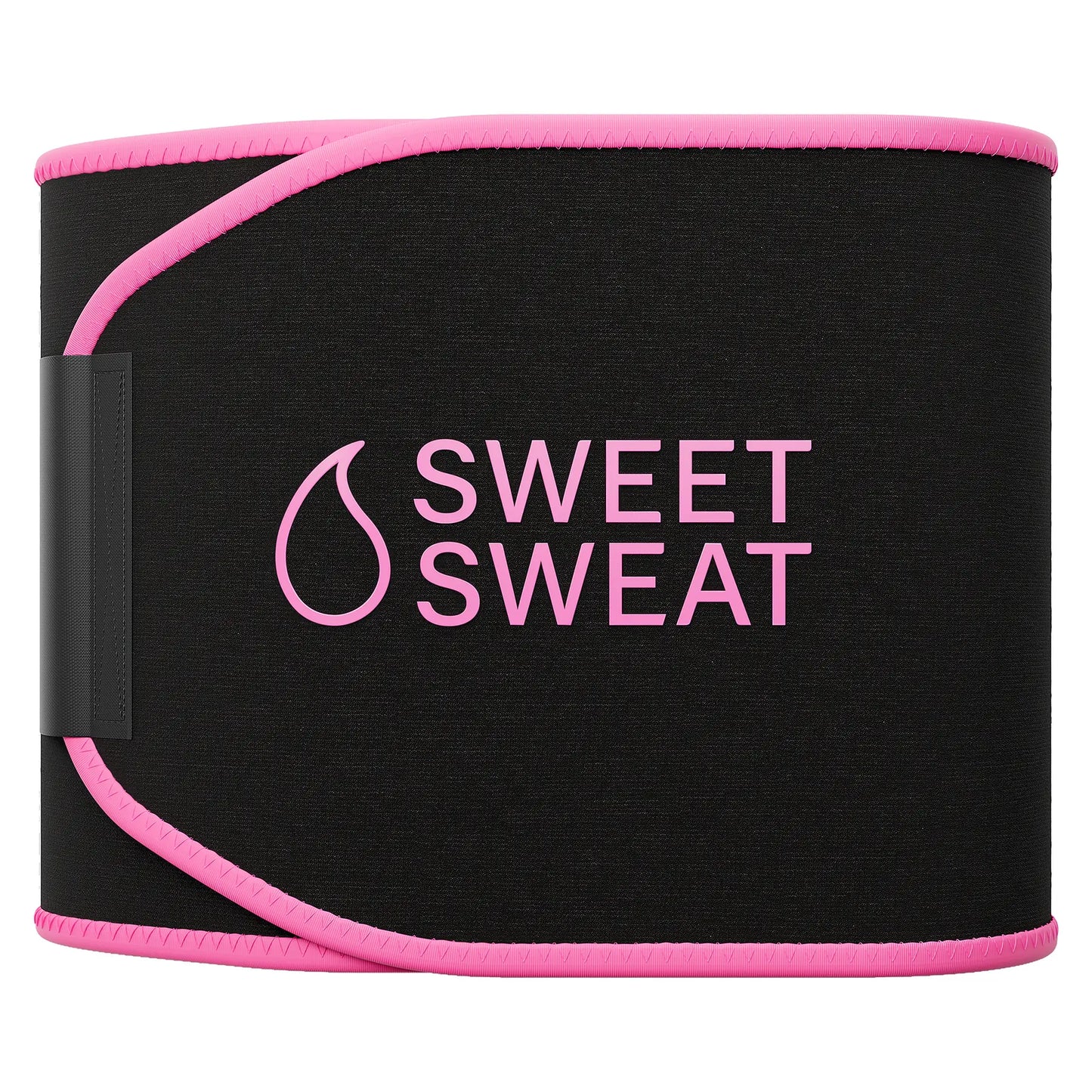 Pink adjustable sweat band from My Store 2 designed for intense workouts, featuring a matte finish and comfortable fit.