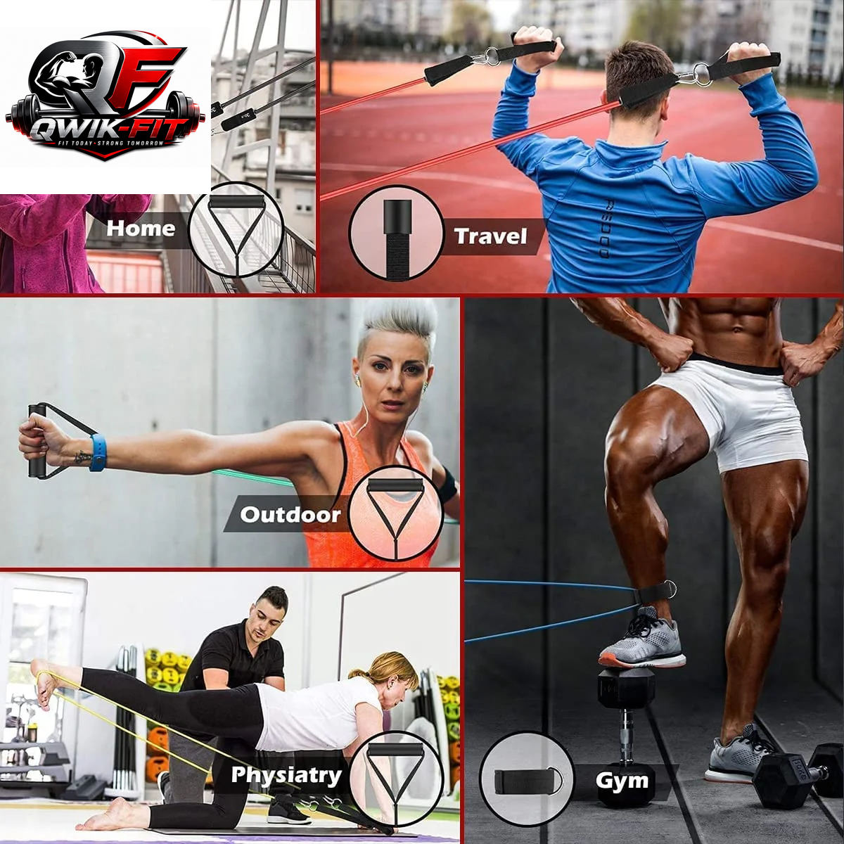 Ultimate Resistance Bands Set with Handles - Perfect for Home Workouts, Strength Training & Fitness for Men and Women