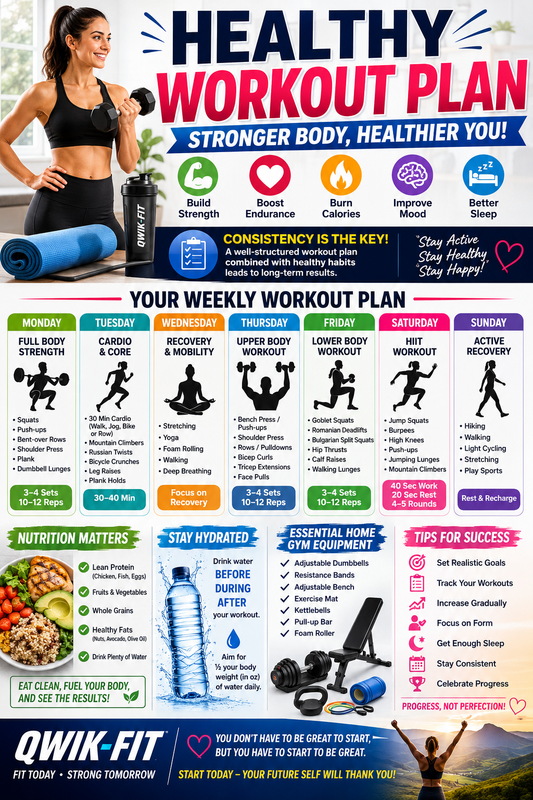 Healthy Workout Plan Your Complete Guide to Better Fitness