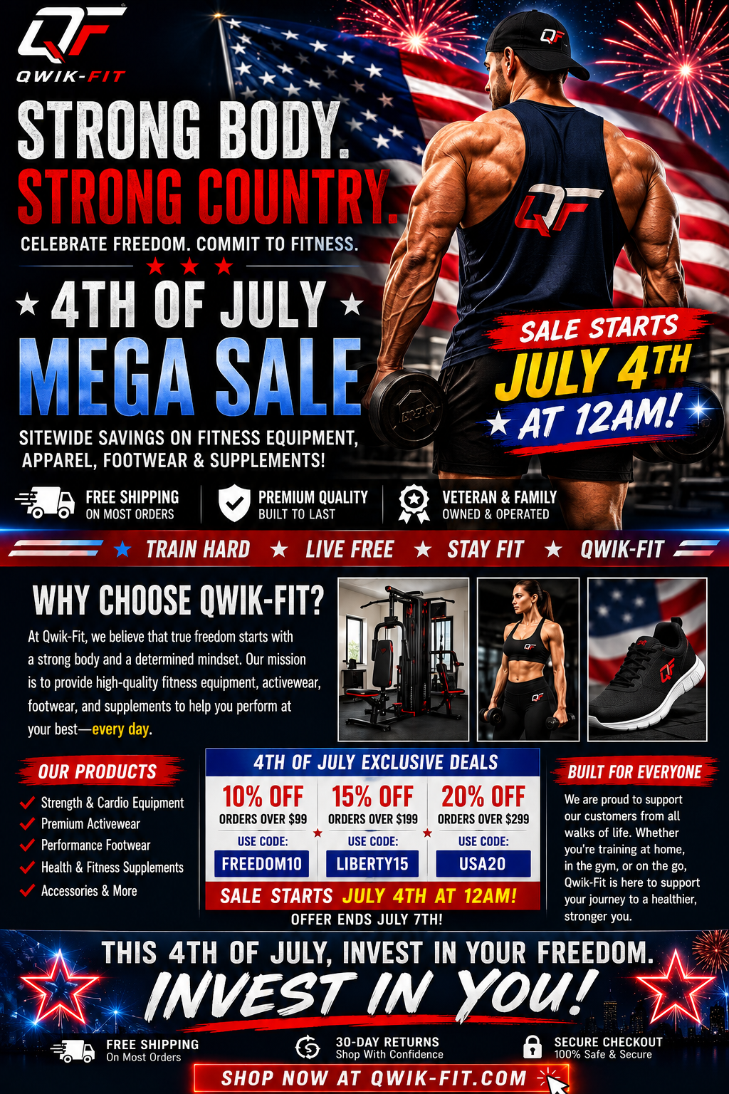Celebrate Freedom with Qwik-Fit