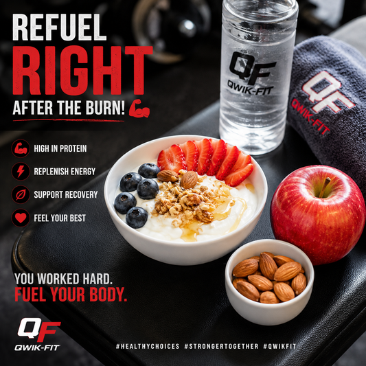 💪 Refuel Right After the Burn! 🍎🥜