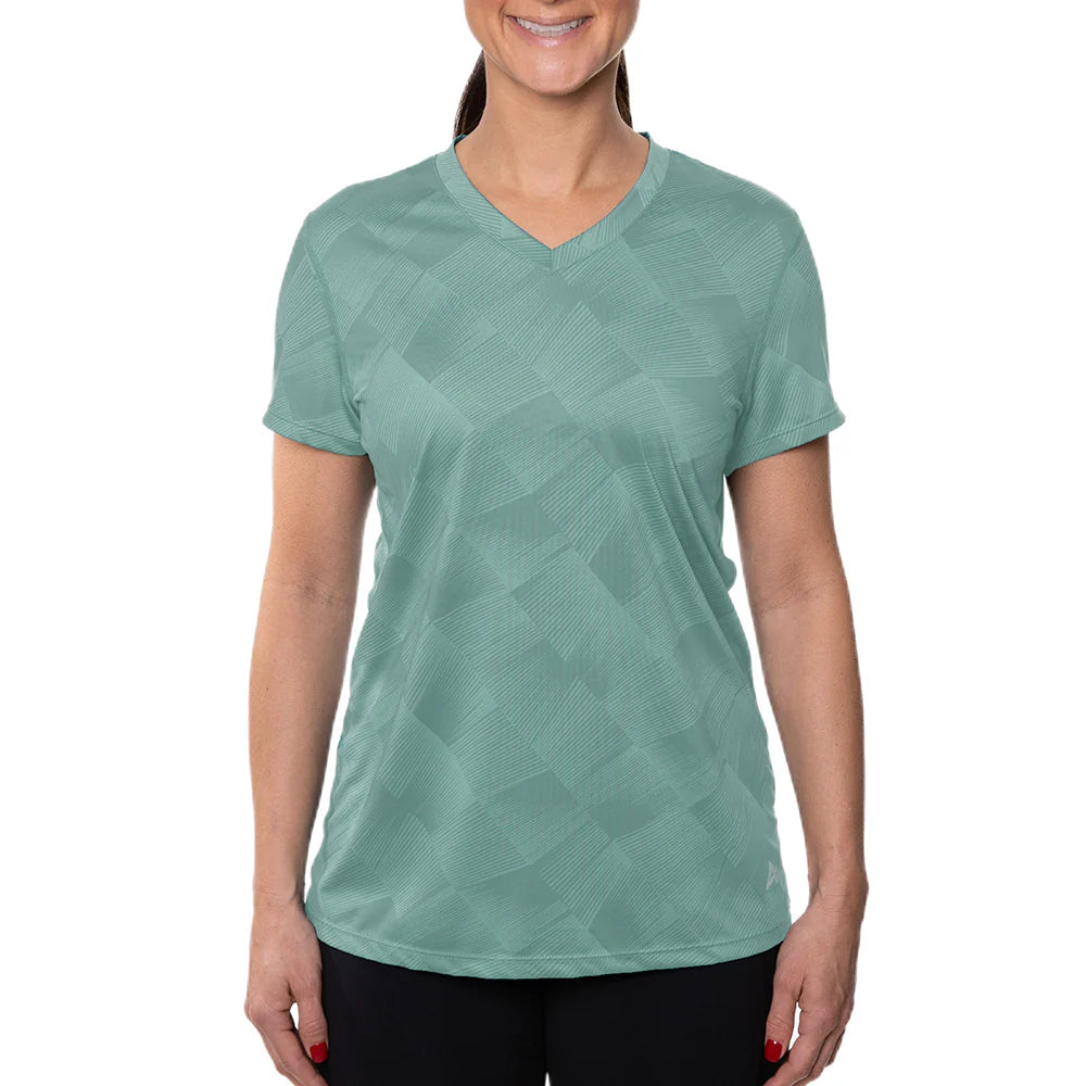 Women'S Cooling V-Neck Short Sleeve T-Shirt