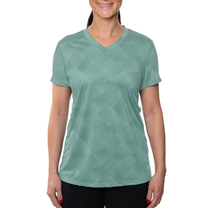 Women'S Cooling V-Neck Short Sleeve T-Shirt