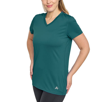 Women'S Cooling V-Neck Short Sleeve T-Shirt