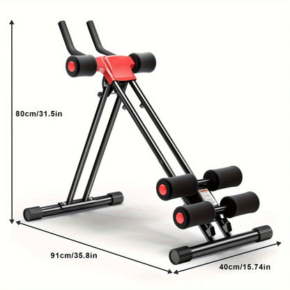 Ab Workout Machine Adjustable Foldable Core Trainer-2