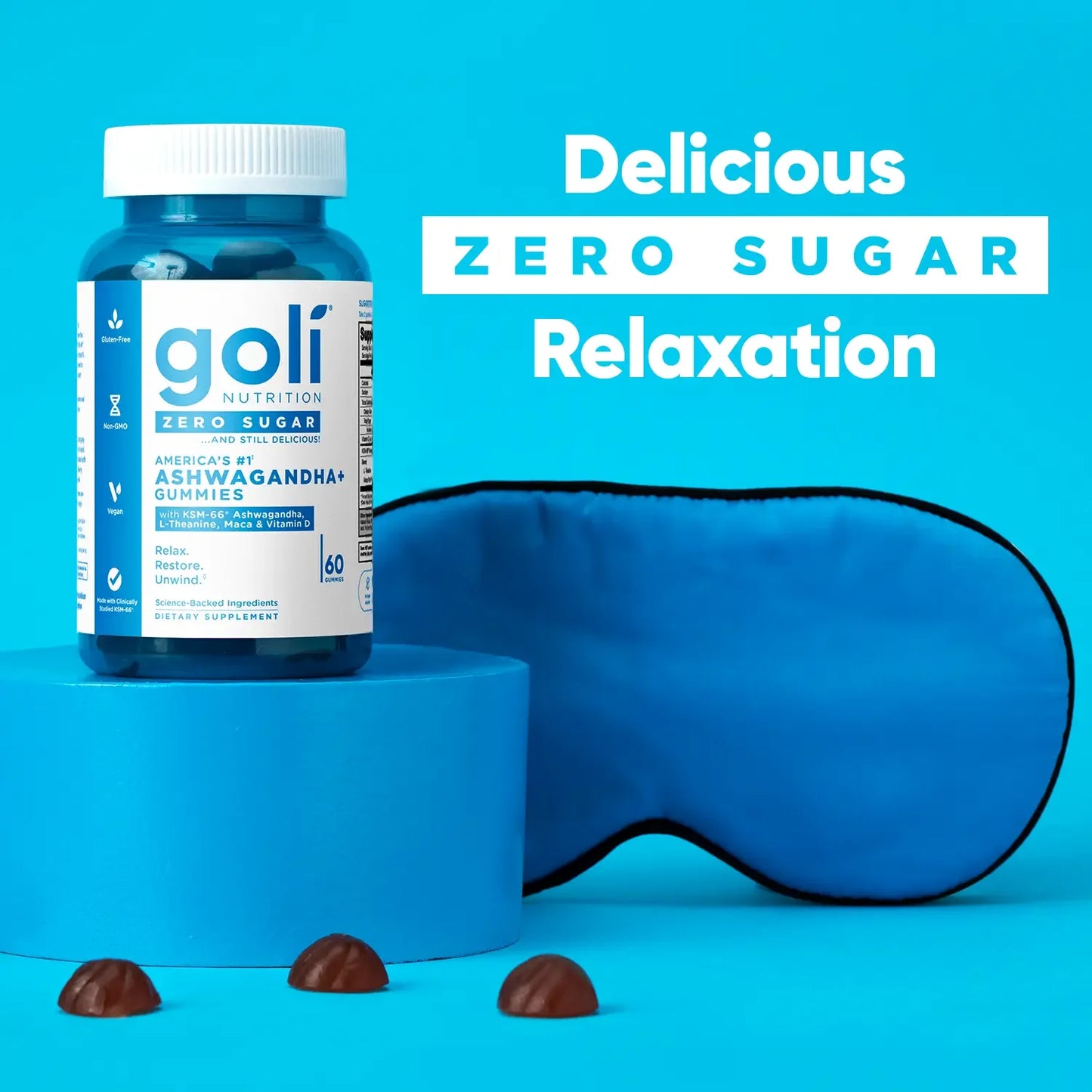 Zero Sugar Best Seller Trio - World'S First 3-In-1 Pre, Post, Probiotic, Apple Cider Vinegar with Vitamin B12 and Probiotics to Address Bloating, Ashwagandha & L-Theanine, Vitamin D Gummies. Gluten-Free, Vegan, Non-Gmo & Gelatin-Free