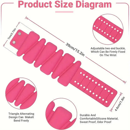 1 Pair Silicone Weight-bearing Hand Rings-2