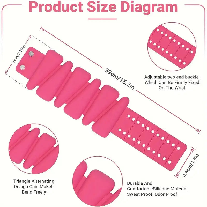 1 Pair Silicone Weight-bearing Hand Rings product image 3
