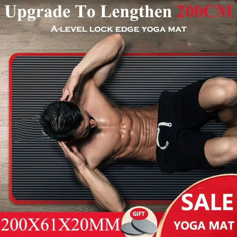 Thick Natural Rubber Non-Slip Yoga Mat product image 3