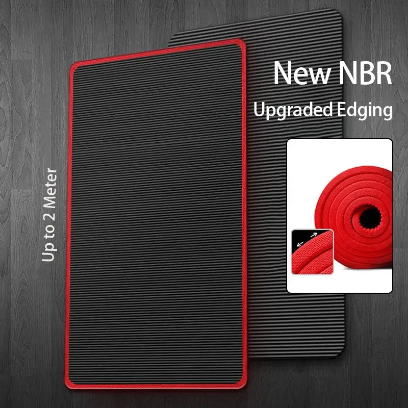 Thick Natural Rubber Non-Slip Yoga Mat product image 2