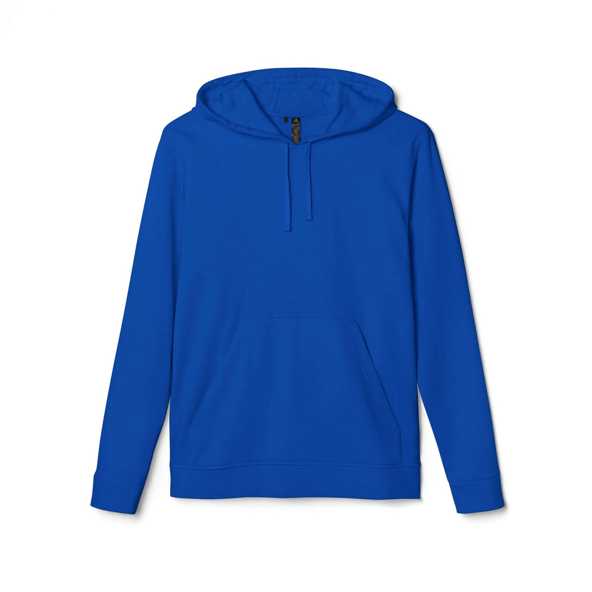 Adidas hoodie athletic pullover in collegiate royal color, perfect for training and casual wear, featuring a comfortable design.