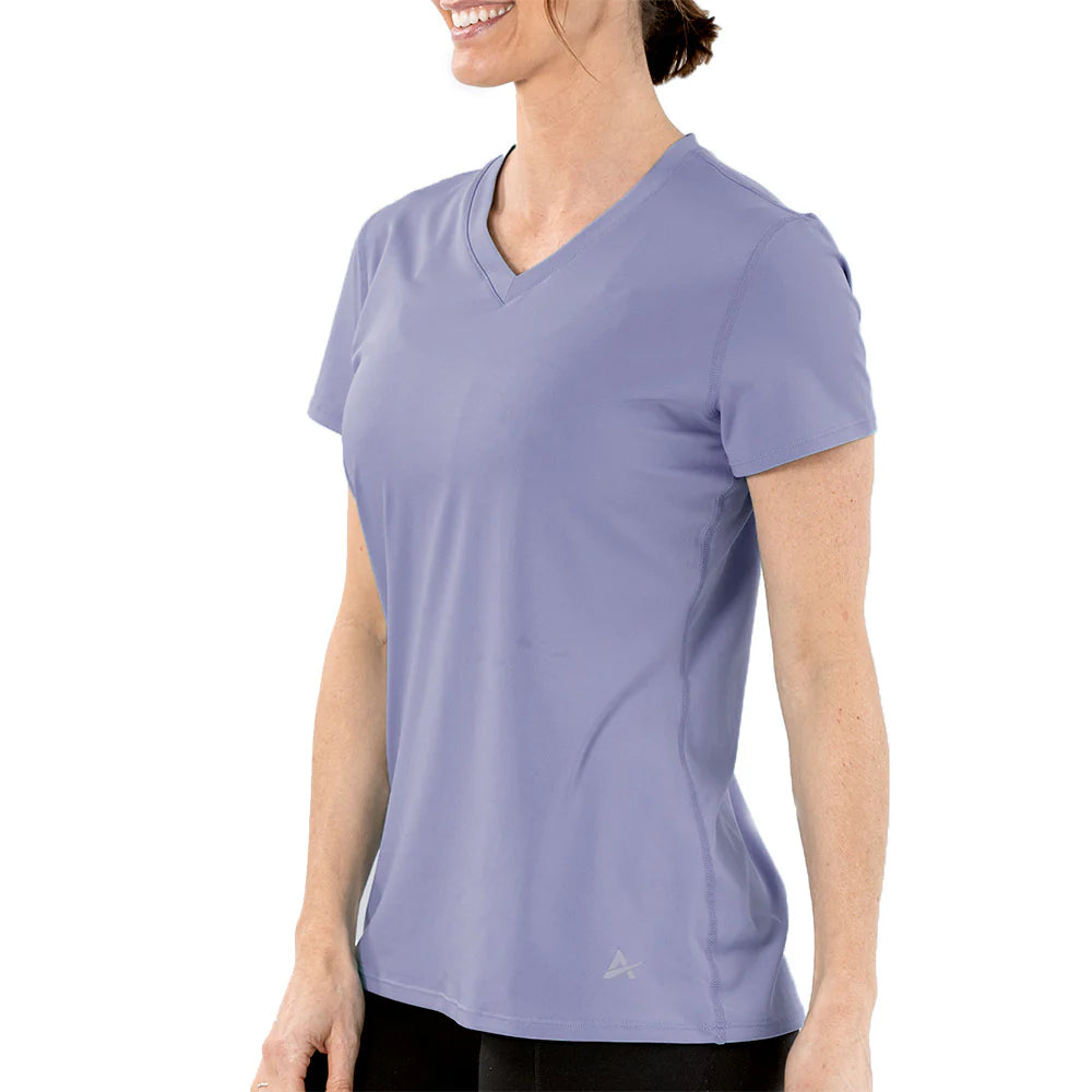 Women'S Cooling V-Neck Short Sleeve T-Shirt