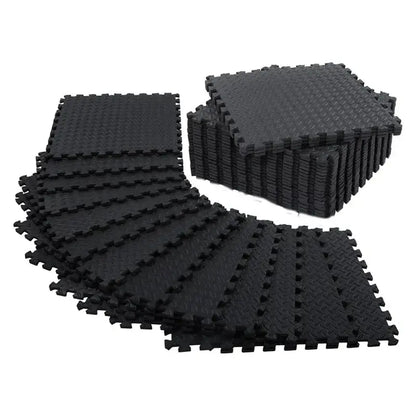 Durable Exercise Mat for Home Gym & Yoga (12 pack)-0
