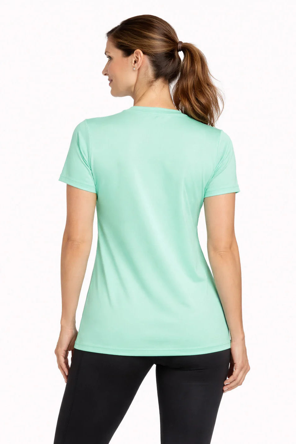 Women'S Cooling V-Neck Short Sleeve T-Shirt