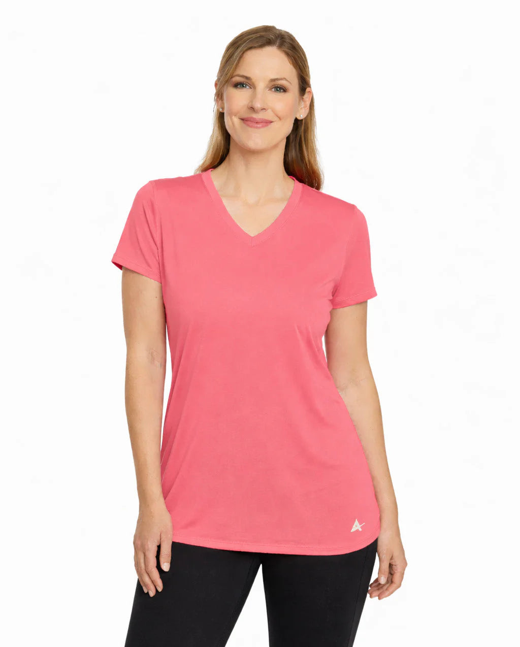 Women'S Cooling V-Neck Short Sleeve T-Shirt