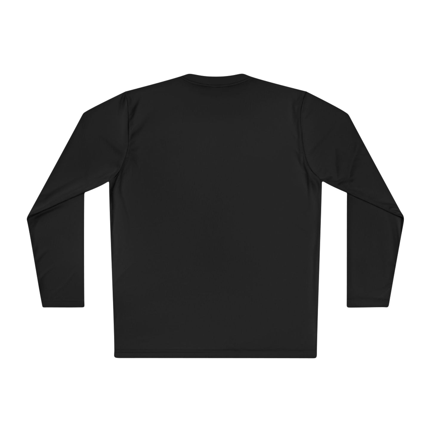 Adventure Crew long sleeve tee with Coastal Compass logo, featuring a comfortable fit and nautical-inspired design by Printify.