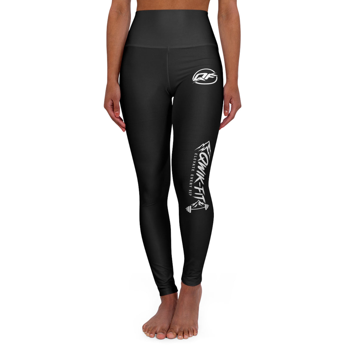 QF High Waisted Yoga Leggings — alternate view 2