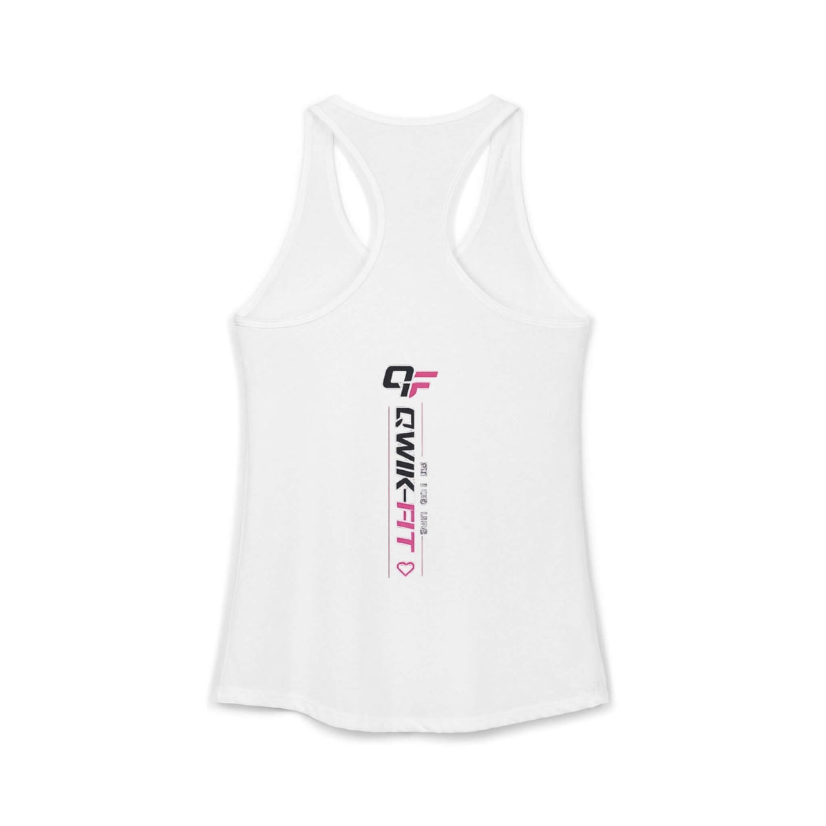 Women's Qwik-Fit Racerback Gym Tank, a lightweight womens racerback gym tank for active workouts and casual wear.