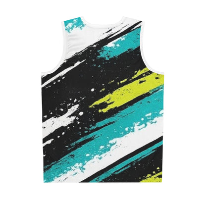 Brushstroke Basketball Jersey AOP