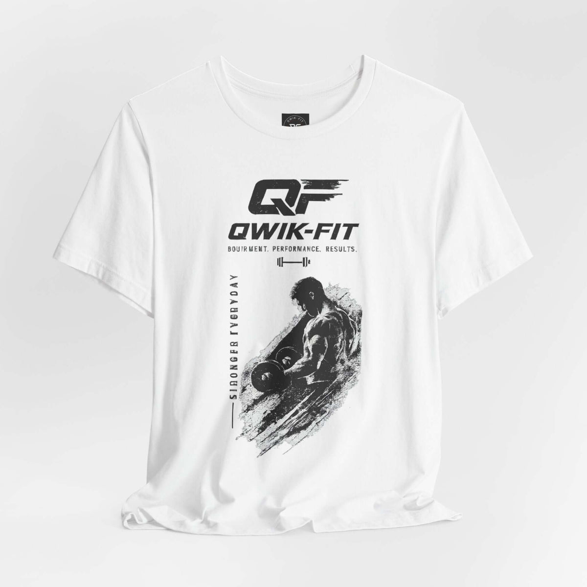 Qwik-Fit Athletic Tee - Weightlifting Gym T-Shirt product image 4