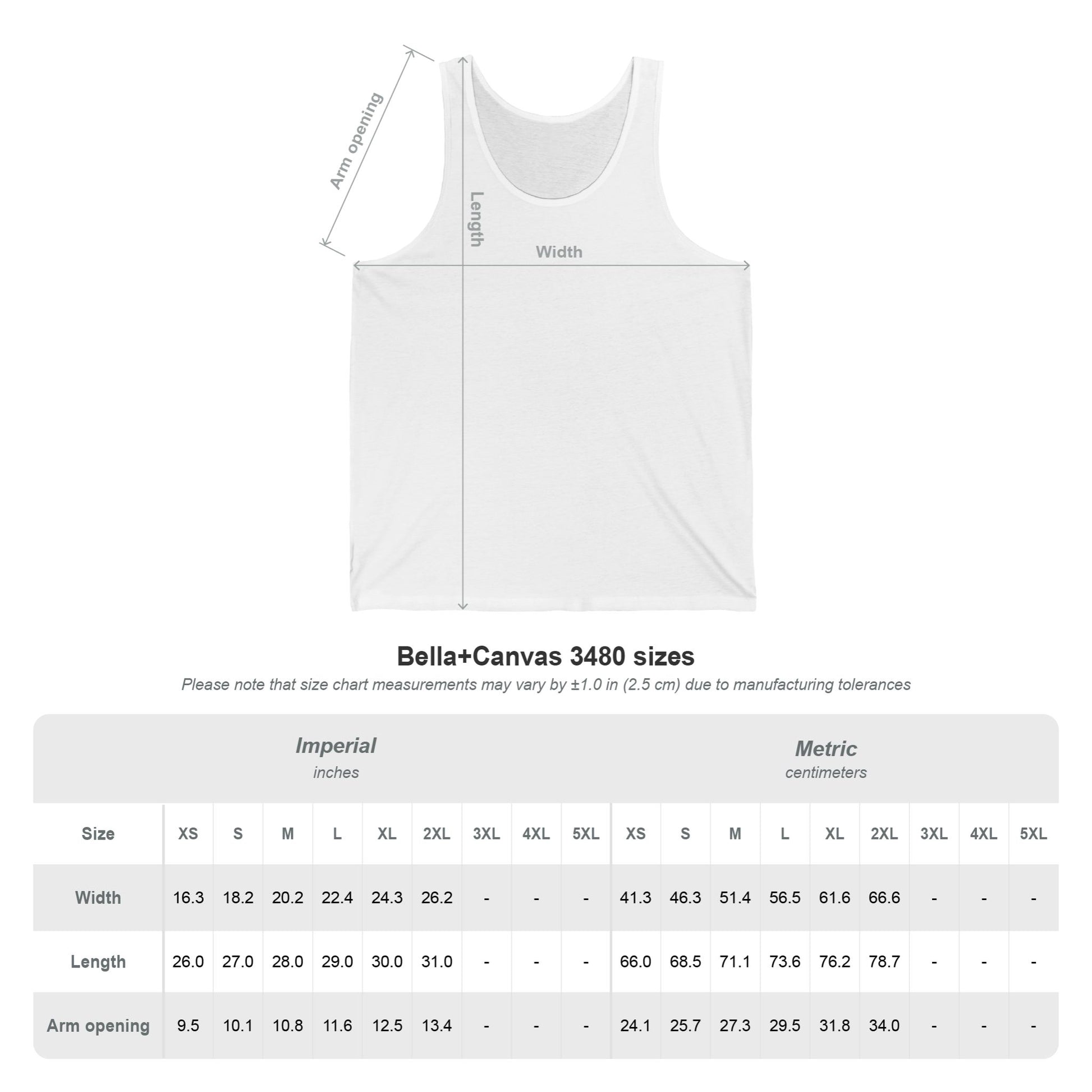 Minimalist white tank top with a clean pocket logo, casual summer vest, by Printify, displayed on a mannequin.