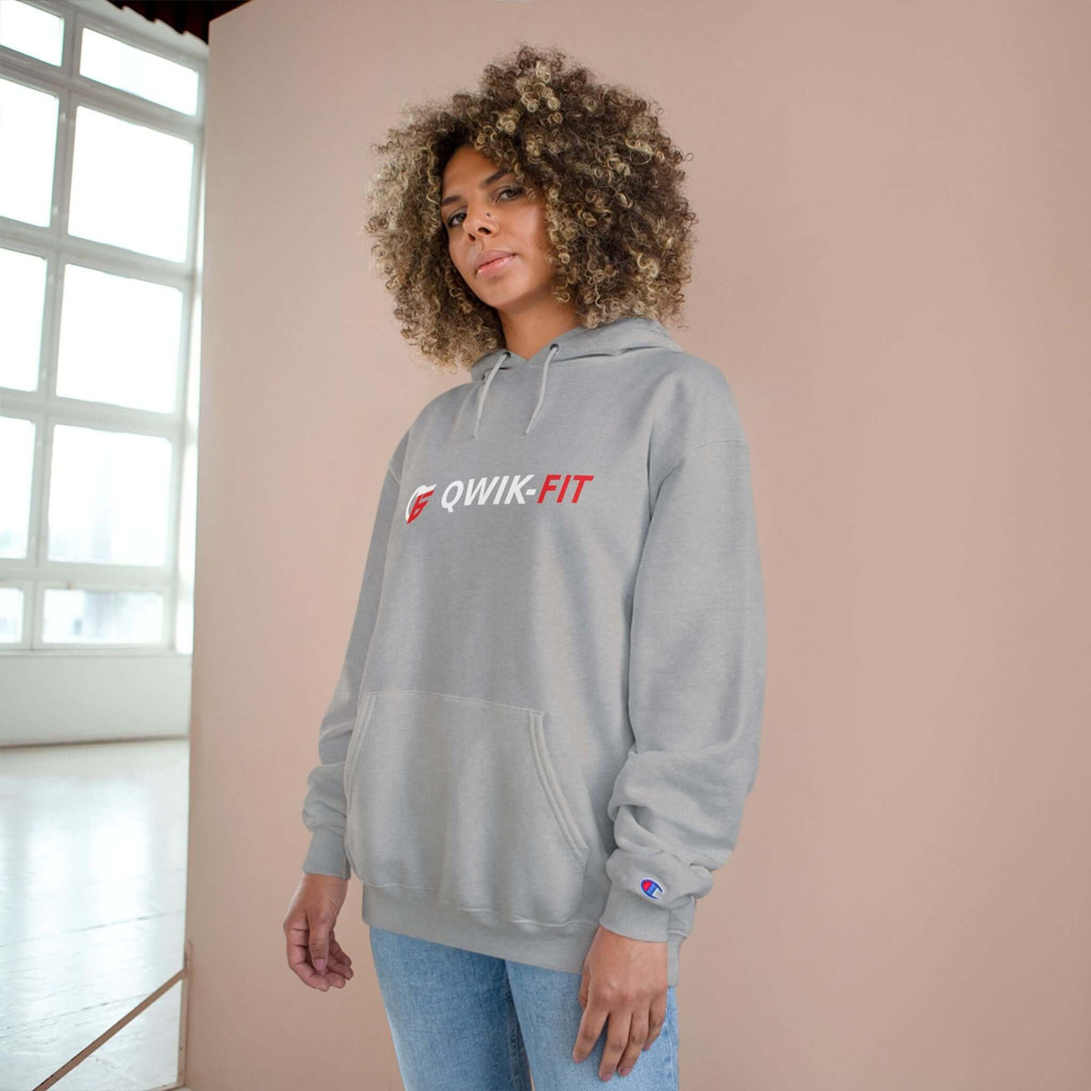 Hoodie - Qwik-Fit Logo Athletic Pullover product image 8