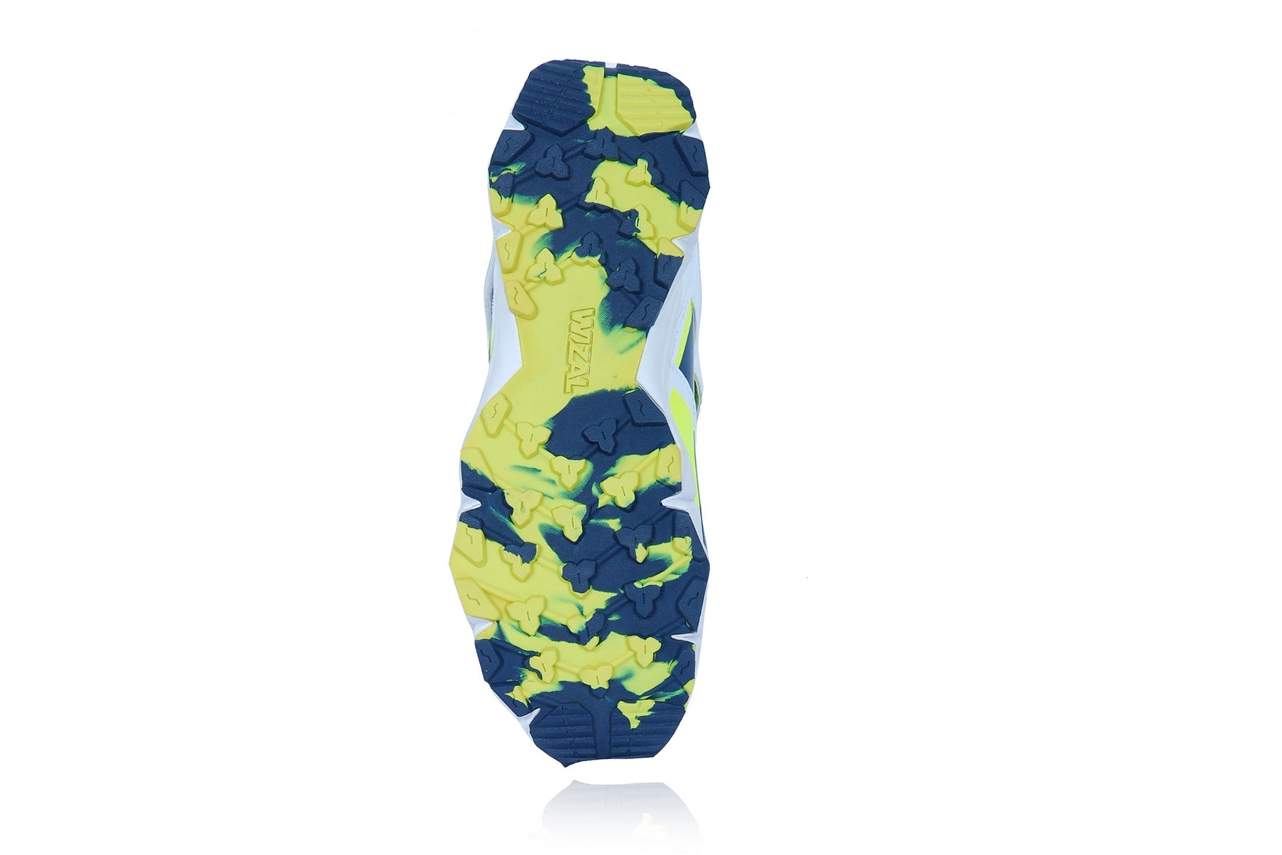 Wizal cricket shoes for enhanced stability featuring a rubber grip sole for traction and support.