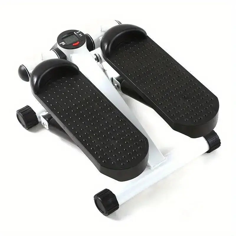 Compact Hydraulic Fitness Stair Stepper with Resistance Bands designed for effective home workouts and gym sessions.