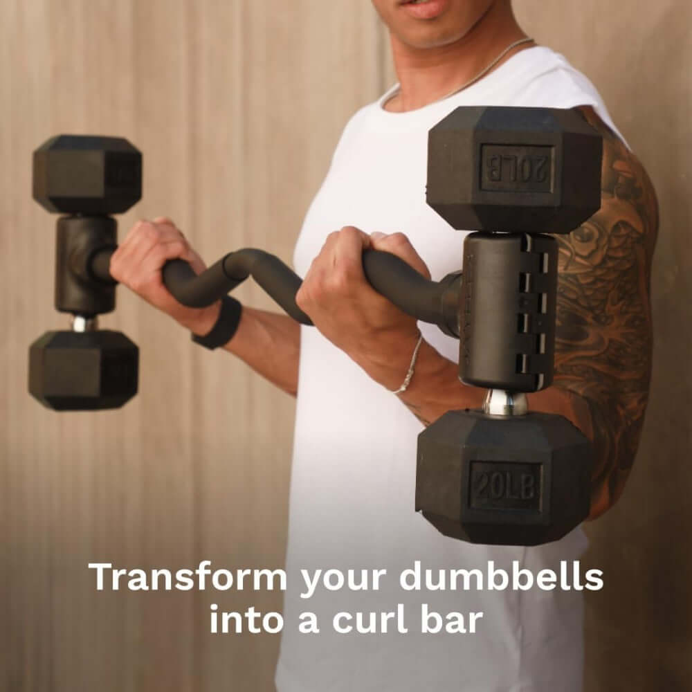 Dumbbell Converter Adjustable Barbell Kettlebell Set product image 2