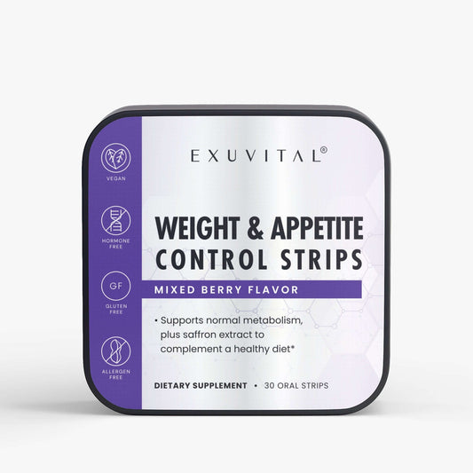 Weight & Appetite Control Strips, appetite control dietary supplement strips, mixed berry flavor, 30 oral strips