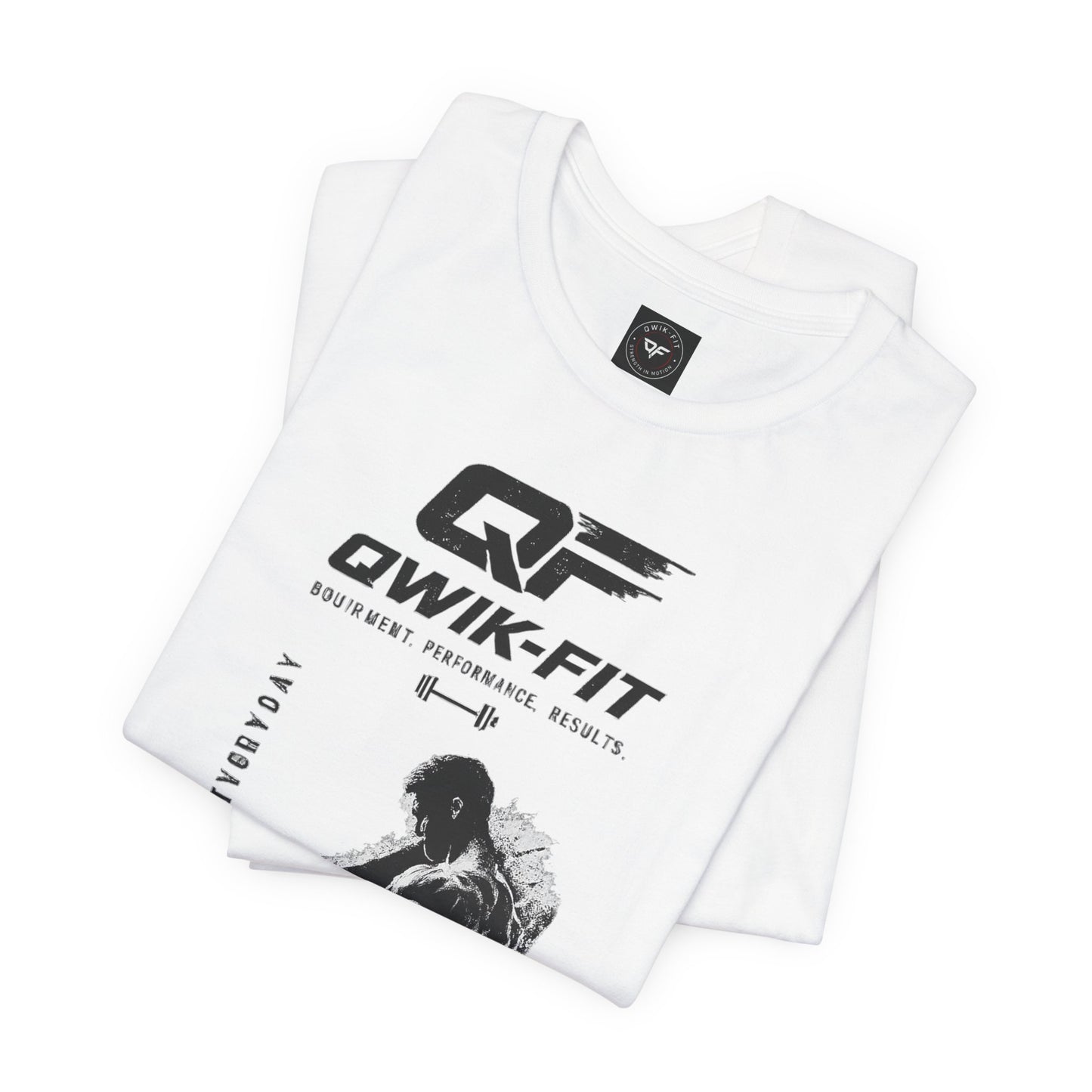 Qwik-Fit Athletic Tee — Weightlifting Gym T-Shirt