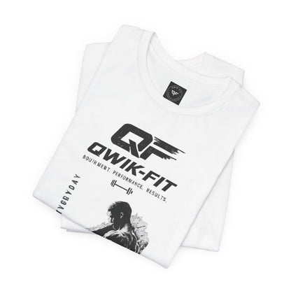 Qwik-Fit Athletic Tee — Weightlifting Gym T-Shirt