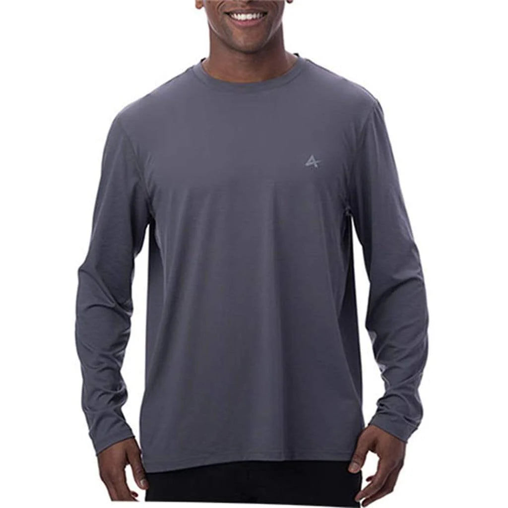 Men'S Cooling Crew Neck Long Sleeve T-Shirt