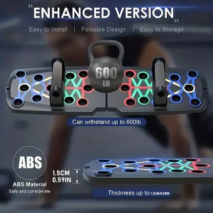 Multi-functional Folding Push Up Board-3