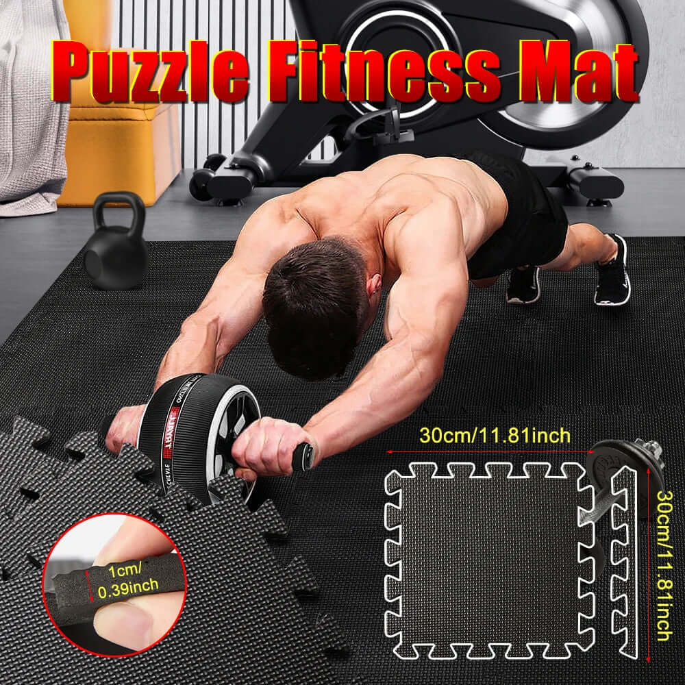 Cross Pattern Non-Slip EVA Sports Gym Mat product image 3