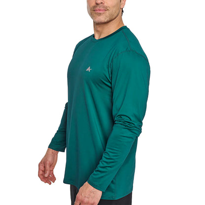 Men'S Cooling Crew Neck Long Sleeve T-Shirt