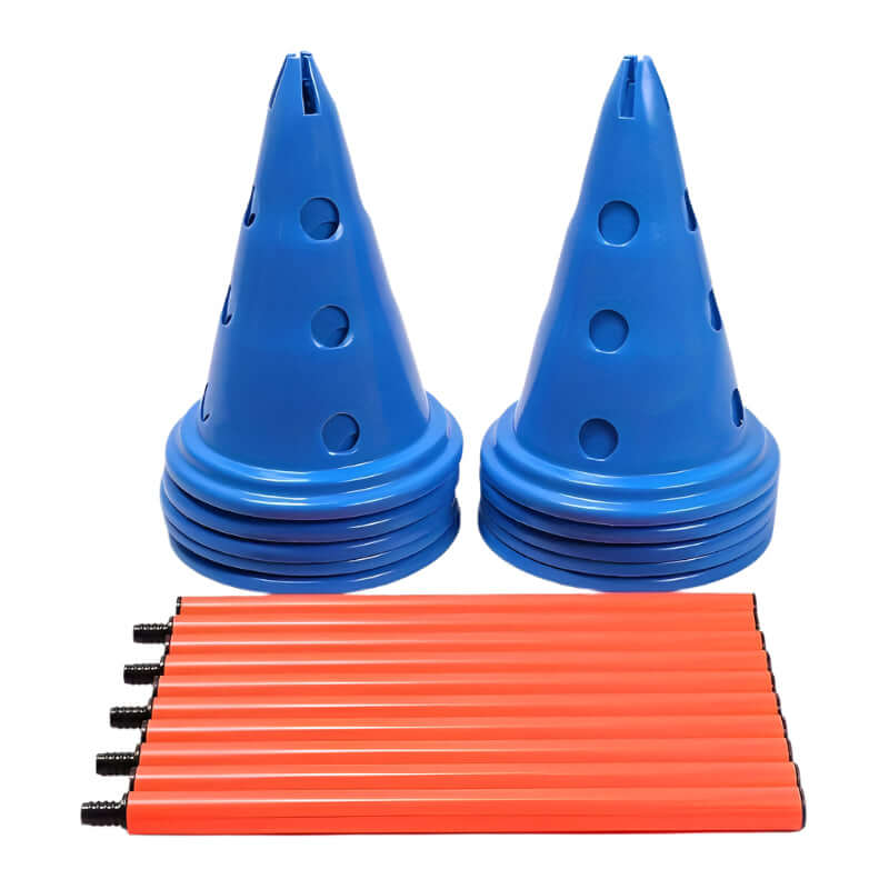 15-Piece Adjustable Sports Training Cones Set product image 1