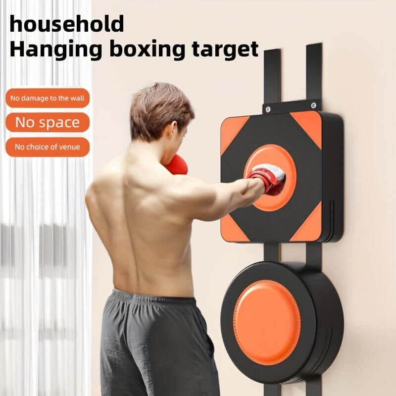 Wall Boxing Target Pad Sponge Yellow Black Set product image 3