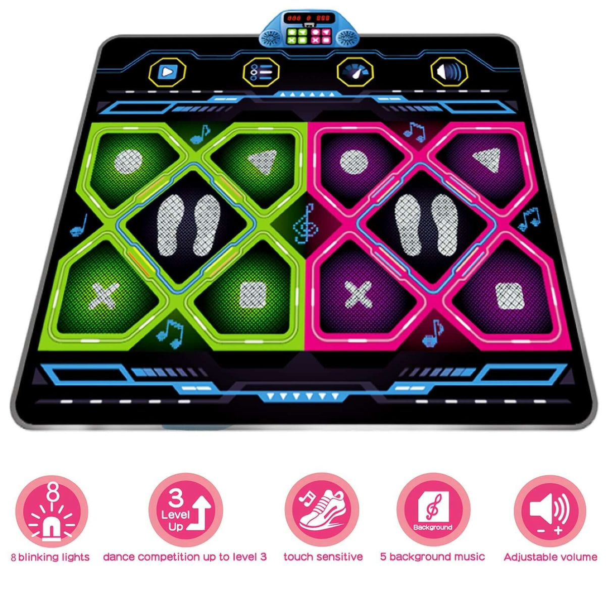 Double Electronic Dance Mat for Kids and Adults product image 3