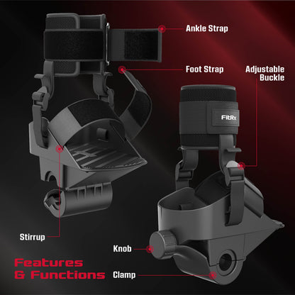 Adjustable Anklebell Leg Weight Adapter – Ankle Weight Dumbbell Attachment (Single)