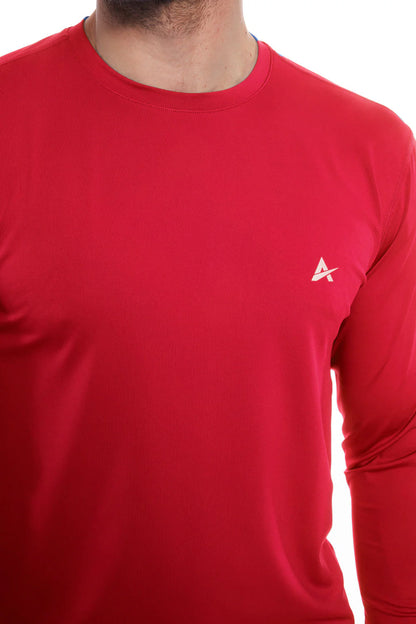 Men'S Cooling Crew Neck Long Sleeve T-Shirt