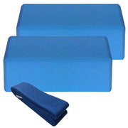 Yoga Block And Strap Set For Stability