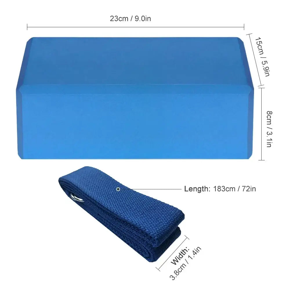 Yoga Block And Strap Set For Stability product image 5