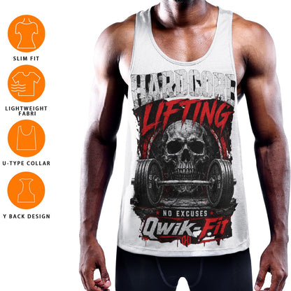 All-Over Print Men's Slim Y-Back Muscle Tank Top