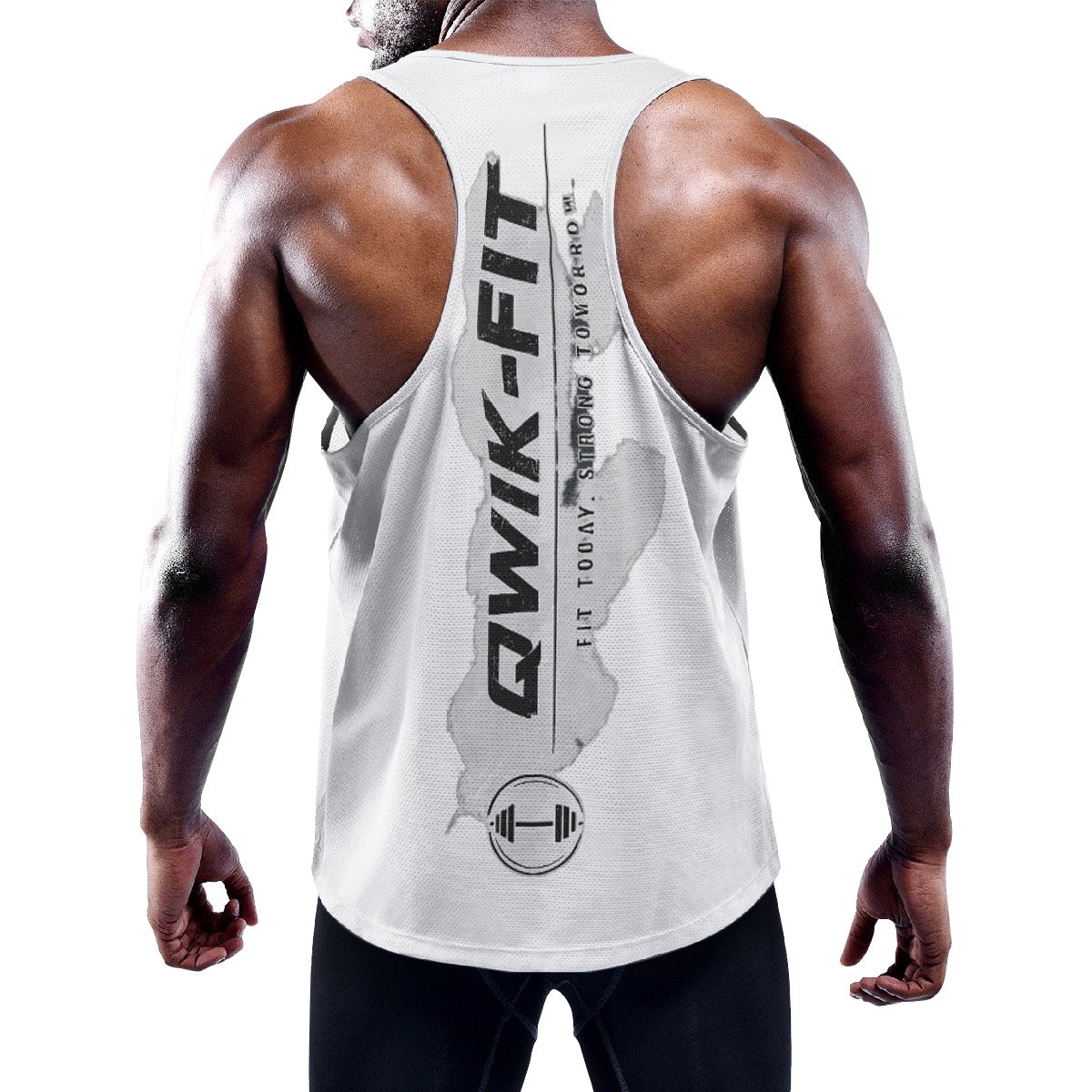 All-Over Print Men's Slim Y-Back Muscle Tank Top