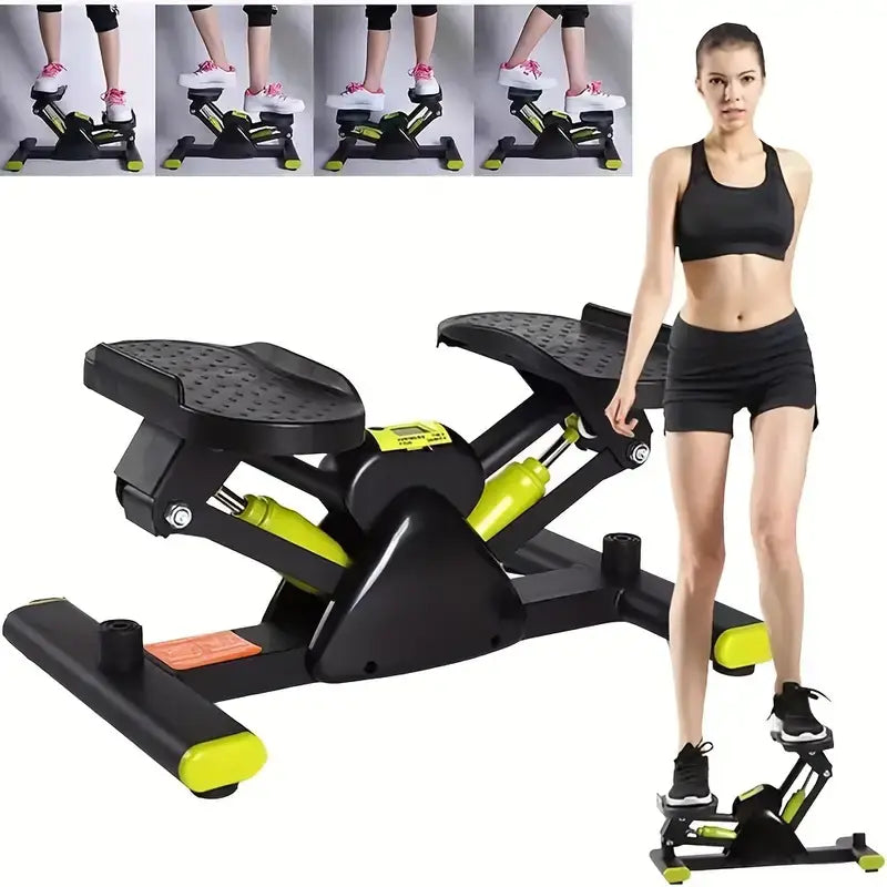 Indoor Mechanical Leg Training Stepper - Green