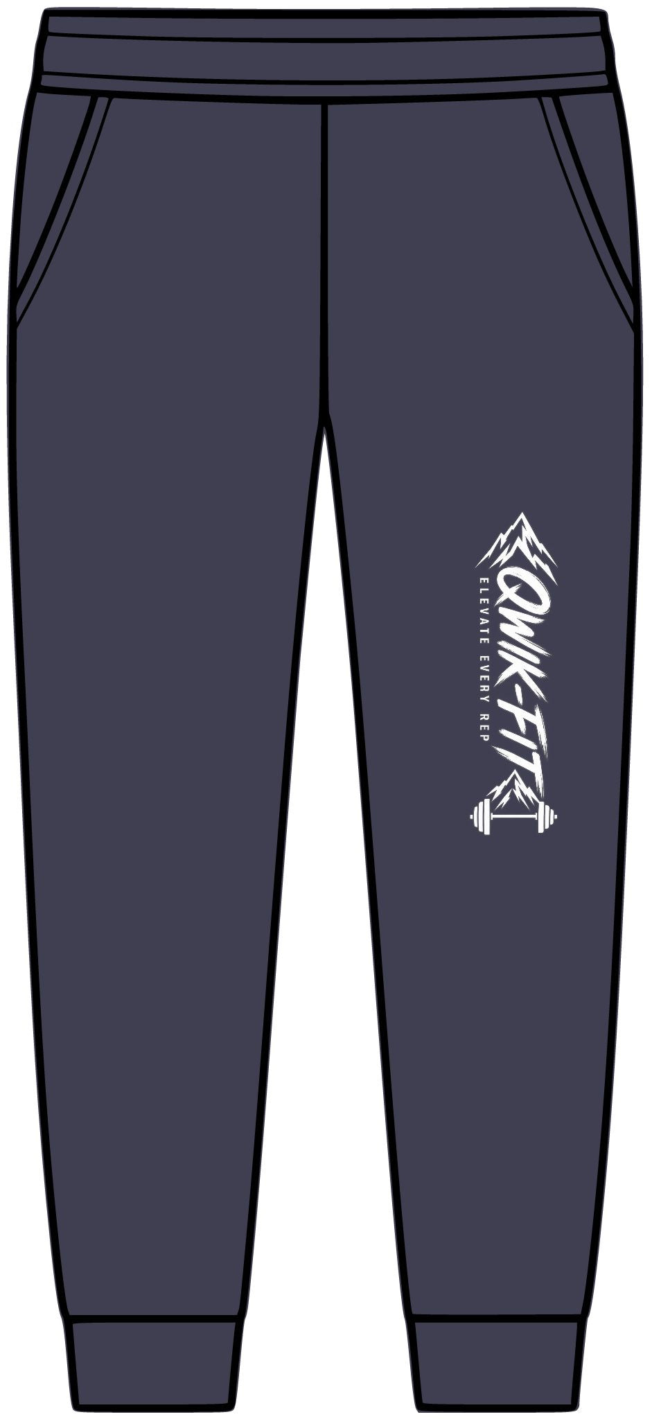 Qwik-Fit Performance Stretch Joggers. — alternate view 4