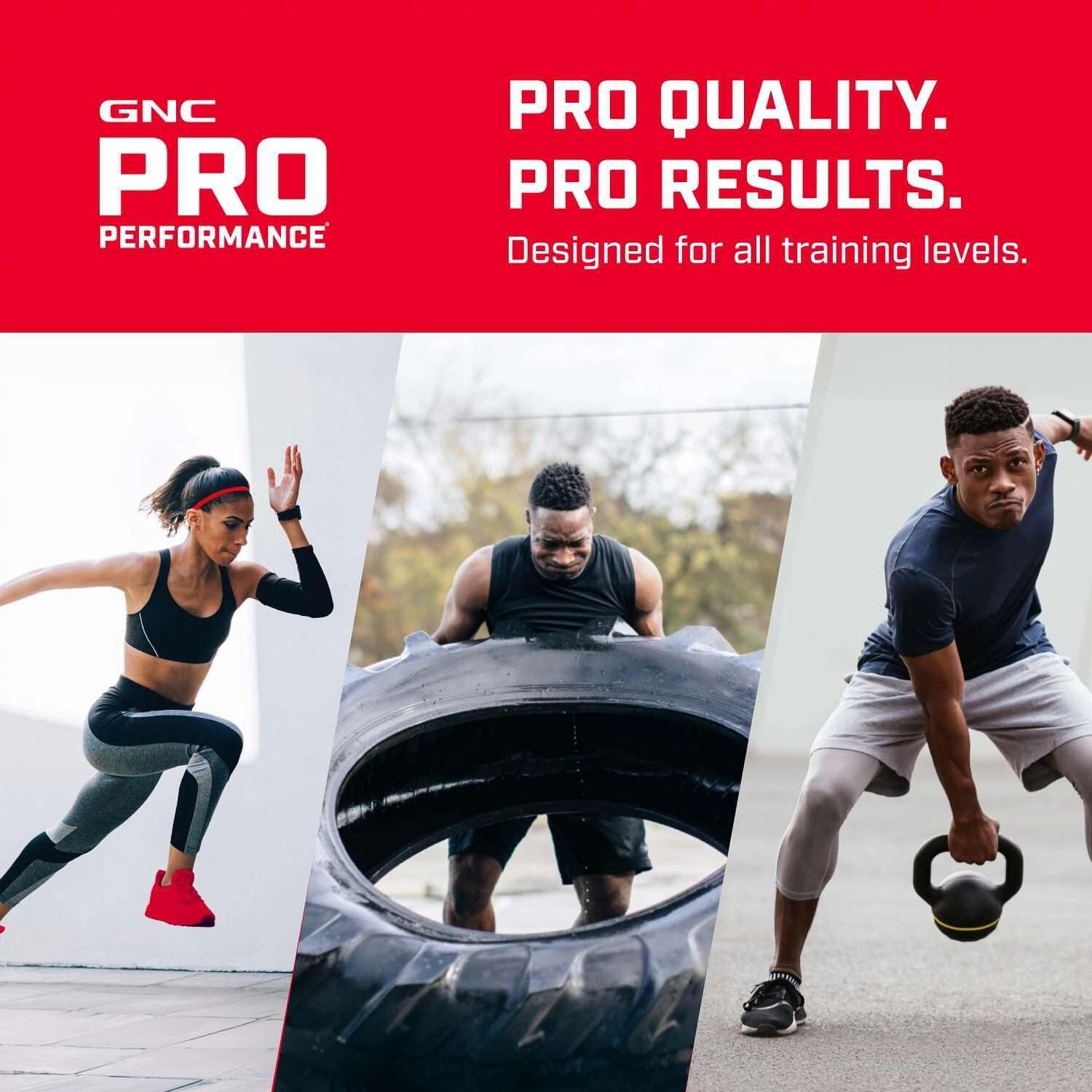 GNC Pro Performance Micronized Creatine Monohydrate - Daily Workout Supplement for Elite Athletes - Micronized Creatine Powder Drink Mix - Sports Nutrition - Tropical Punch - 30 Servings
